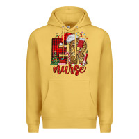 Antique Gold er nurse christmas Premium Hoodie - MaliasSmallBusiness