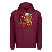 Burgundy er nurse christmas Premium Hoodie - MaliasSmallBusiness