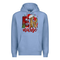 Colony Blue er nurse christmas Premium Hoodie - MaliasSmallBusiness