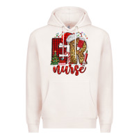 Pale Pink er nurse christmas Premium Hoodie - MaliasSmallBusiness