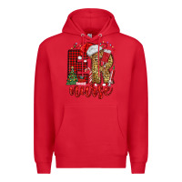Red er nurse christmas Premium Hoodie - MaliasSmallBusiness