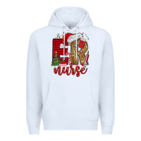 White er nurse christmas Premium Hoodie - MaliasSmallBusiness