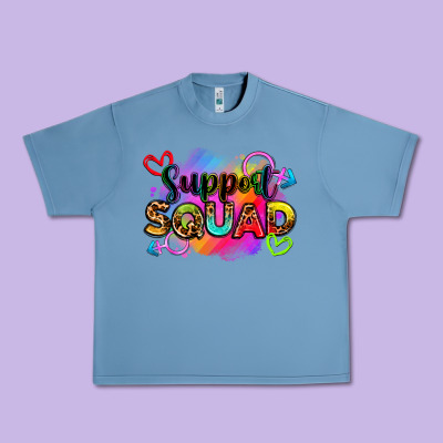 Support Squad Urban Heavy Tee Designed By Zillion Design Studio