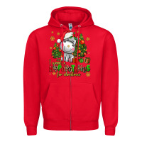 Red i want a hippopotamus for christmas Zipper Hoodie - AdoDesignShop