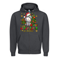 Smoke i want a hippopotamus for christmas Zipper Hoodie - AdoDesignShop