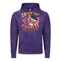 Cloud Purple caffeine and kindness brewtiful blend Vintage Hoodie - JahusDesignShop