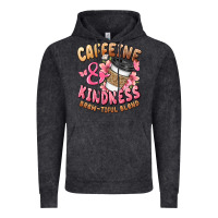 Caffeine And Kindness Brewtiful Blend Vintage Hoodie | Teevron