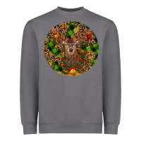 Storm Christmas Reindeer Heavyweight Sweatshirt - RanaPortraitStore