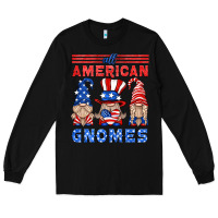 Black all american gnomes Long Sleeve Tee - HRA Design Shop