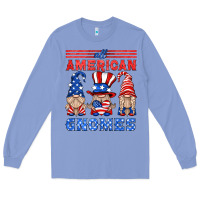 Colony Blue all american gnomes Long Sleeve Tee - HRA Design Shop