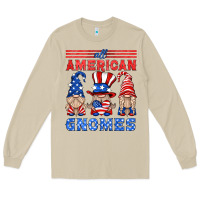 Mushroom all american gnomes Long Sleeve Tee - HRA Design Shop
