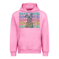Fuchsia Pink happy easter Urban Hoodie - Artiststas