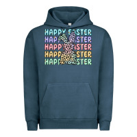 Pigment Midnight Navy happy easter Urban Hoodie - Artiststas