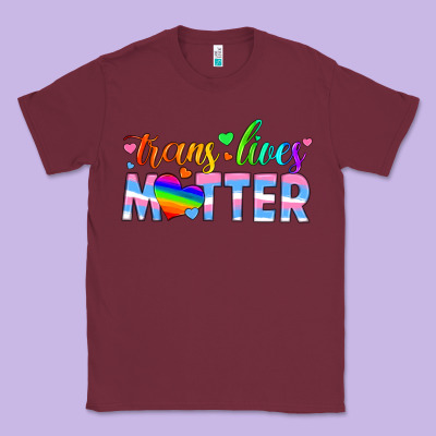 Trans Lives Matter Classic Tee Designed By Hra Design Shop