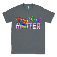 Charcoal Heather trans lives matter Classic Tee - HRA Design Shop