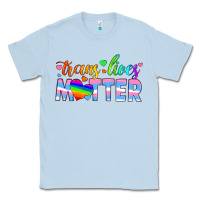 Dusty Blue trans lives matter Classic Tee - HRA Design Shop