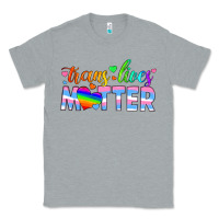 Heather Grey trans lives matter Classic Tee - HRA Design Shop
