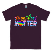Plum trans lives matter Classic Tee - HRA Design Shop