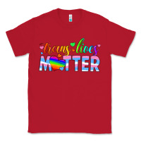 Red trans lives matter Classic Tee - HRA Design Shop