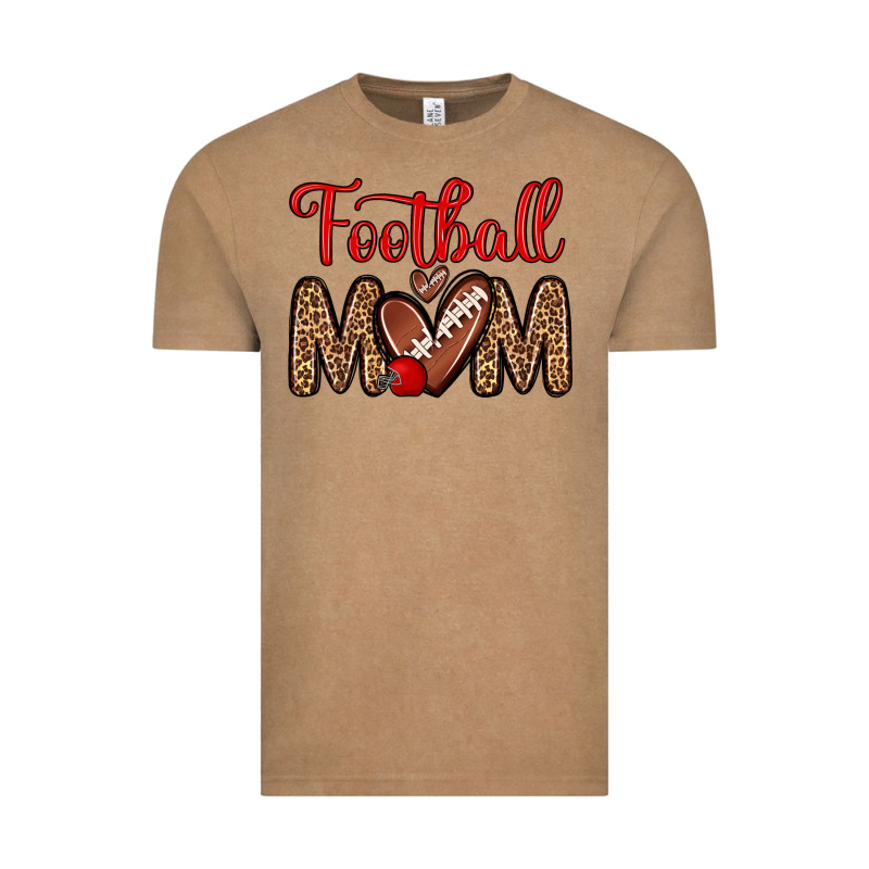 Football Mom Vintage Tee by Zillion Design Studio | Teevron