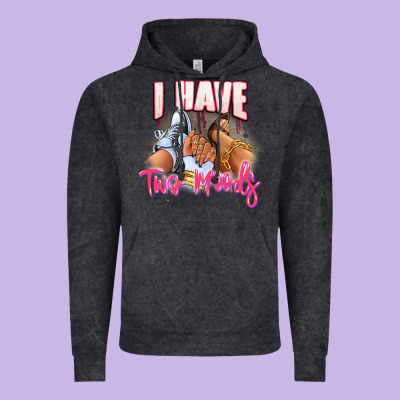 Vintage Hoodie I have two moods sneaker and heels