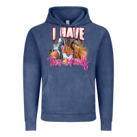 Vintage Denim I have two moods sneaker and heels Vintage Hoodie - RanaPortraitStore