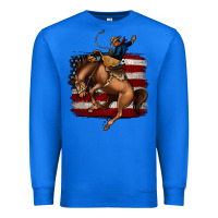 True Royal Bucking Bronco Premium Sweatshirt - Jasminsmagicworld