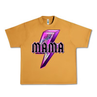 Peanut Butter mama neon leopard lightning bolt Urban Heavy Tee - texasbilliewilder