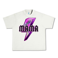 Pistachio mama neon leopard lightning bolt Urban Heavy Tee - texasbilliewilder