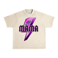 Sandshell mama neon leopard lightning bolt Urban Heavy Tee - texasbilliewilder
