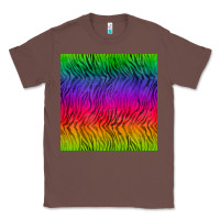 Chestnut colorful tiger seamless pattern Classic Tee - BundleAndBundleShop