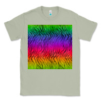 Matcha colorful tiger seamless pattern Classic Tee - BundleAndBundleShop
