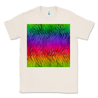 Natural colorful tiger seamless pattern Classic Tee - BundleAndBundleShop