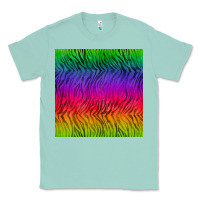 Seafoam colorful tiger seamless pattern Classic Tee - BundleAndBundleShop