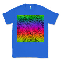 True Royal colorful tiger seamless pattern Classic Tee - BundleAndBundleShop