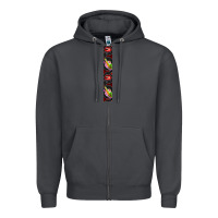 Smoke Halloween Key Fob Zipper Hoodie - BundleAndBundleShop