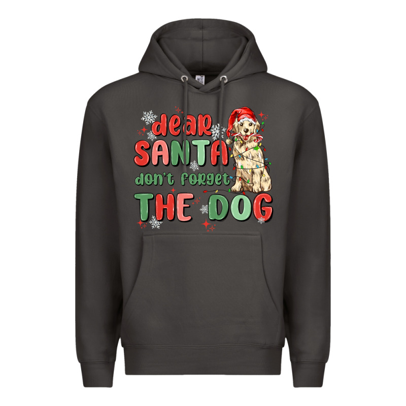 Dear Santa Dont Forget The Dog Premium Hoodie by MaliasSmallBusiness | Teevron