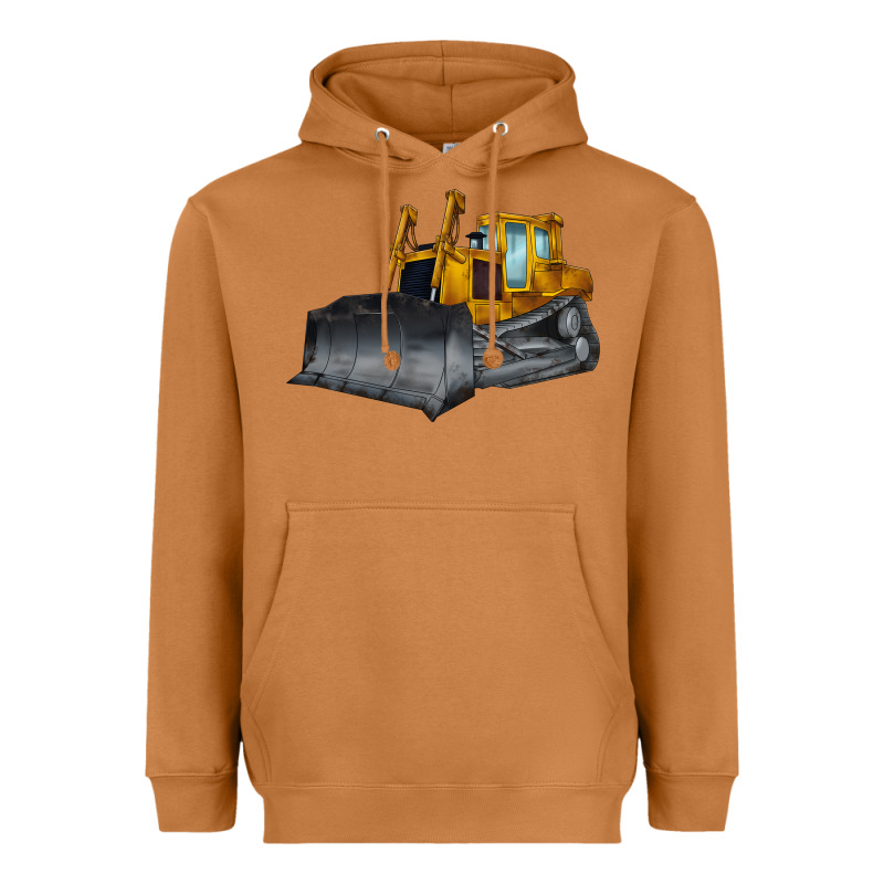 Bulldozer Heavyweight Hoodie by LillyAllenDesigns | Teevron
