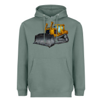 Sage Bulldozer Heavyweight Hoodie - LillyAllenDesigns