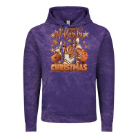 Cloud Purple Have a melanin Christmas black girl sneakers Vintage Hoodie - RanaPortraitStore