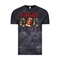 Cloud Black football dad Vintage Tee - Zillion Design Studio