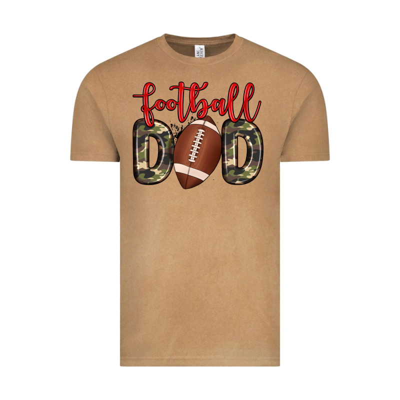 Football Dad Vintage Tee by Zillion Design Studio | Teevron