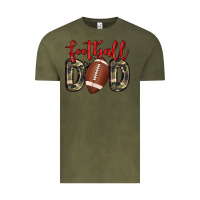 Vintage Olive football dad Vintage Tee - Zillion Design Studio