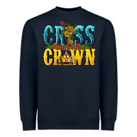 The Cross Before The Crown Heavyweight Sweatshirt | Teevron