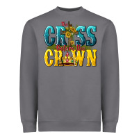 Storm the cross before the crown Heavyweight Sweatshirt - texasbilliewilder