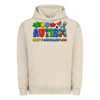 Pigment French Oak autism accept understand love Urban Hoodie - Artiststas