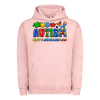 Pigment Salmon autism accept understand love Urban Hoodie - Artiststas