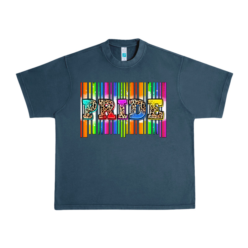 Pride Barcode Urban Heavy Tee by Zillion Design Studio | Teevron