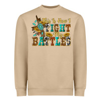 Mushroom this is how i fight my battles Heavyweight Sweatshirt - texasbilliewilder