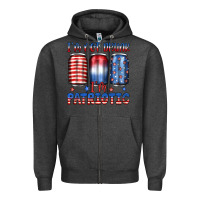 Charcoal Heather i'm not drunk i'm patriotic Zipper Hoodie - JahusDesignShop